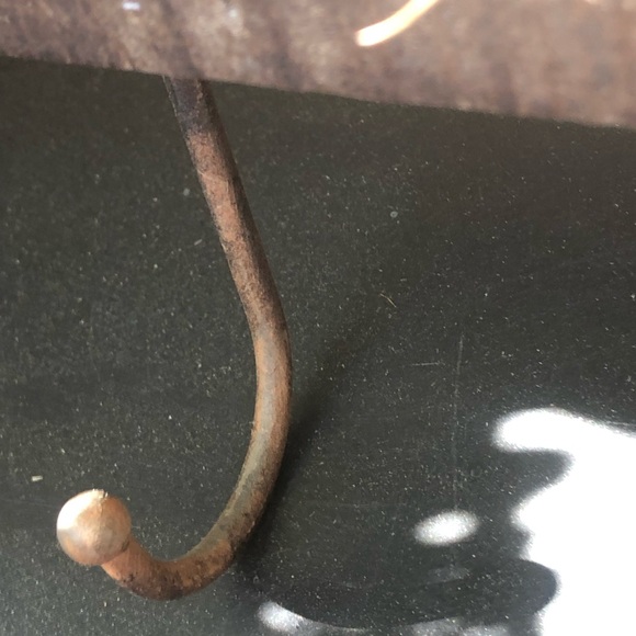 NWT! Wood Tim Rustic Seahorse Wall Art With Hooks - Picture 5 of 10